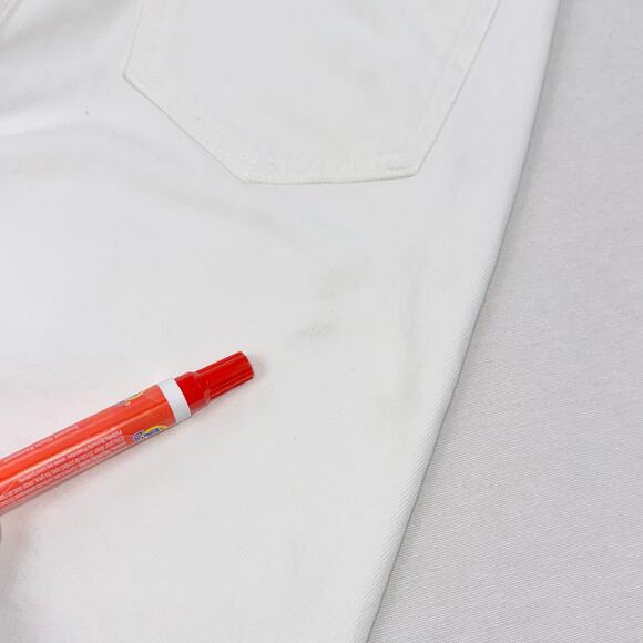 J Crew Women's Classic Straight Leg Jean Size 26 White - Picture 12 of 16